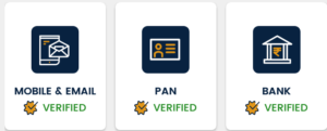 Gamerji Payment Verification PAN card and Bank Account