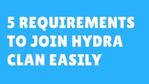 Hydra Clan Pubg Requirements 