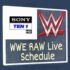 Sony Ten 1 WWE Raw Time