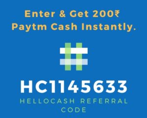 Hellocash Referral Code - Hellocash Invite Code 2019