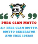 Pubg Clan Motto