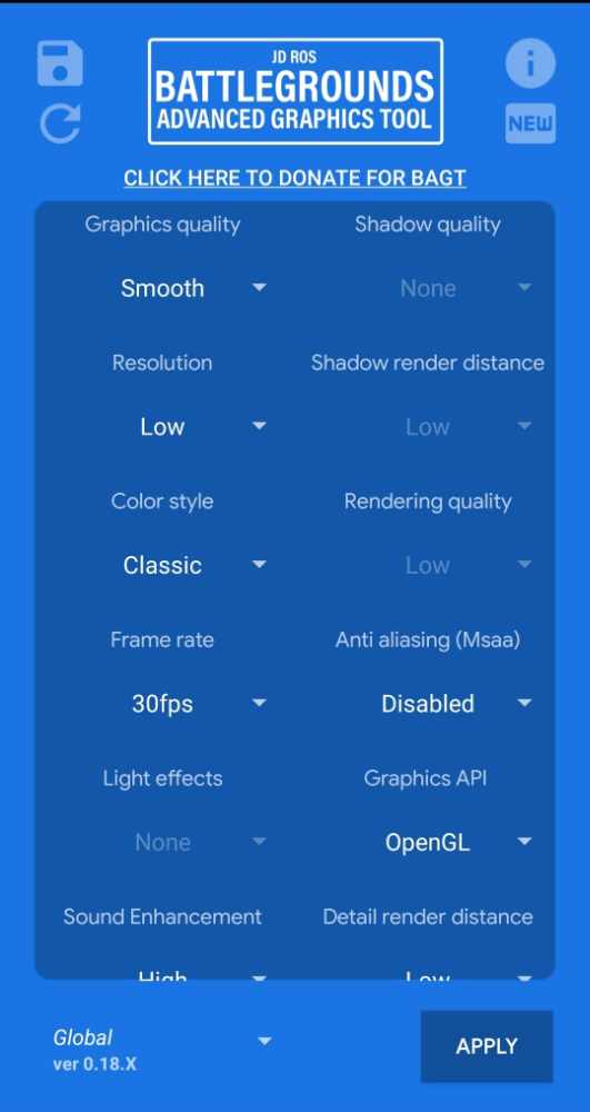 Best GFX Tool for Redmi Note 5 Pro
