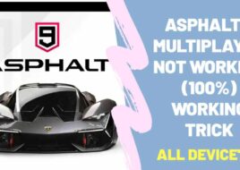 Asphalt 9 Multiplayer not working