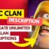 COC Clan Description