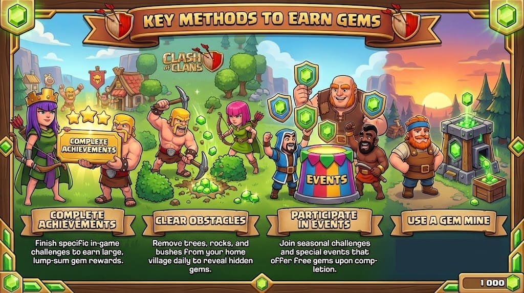 Strategies to Maximize Gem Earnings in COC